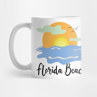 Florida Beach Sunset Mug